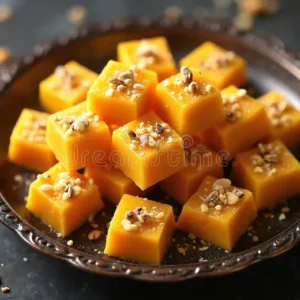 Mango Milk Burfi